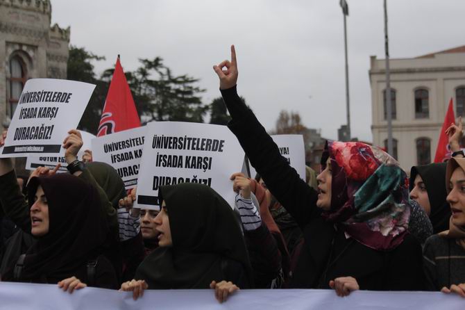 Sol Saldırganlık Beyazıt Meydanı’nda Protesto Edildi! 7