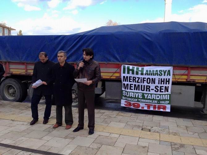 Amasya’dan Mazlum Suriye Halkına Kış Desteği 1