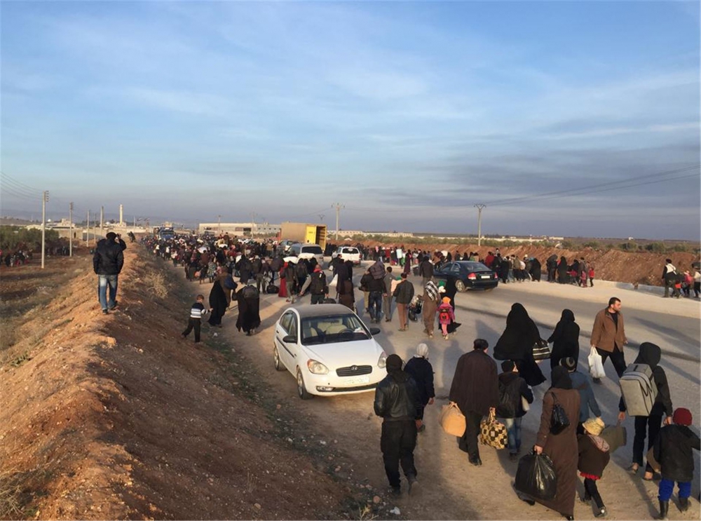 Halep'ten Türkiye'ye Tekrar Göç Başladı 5