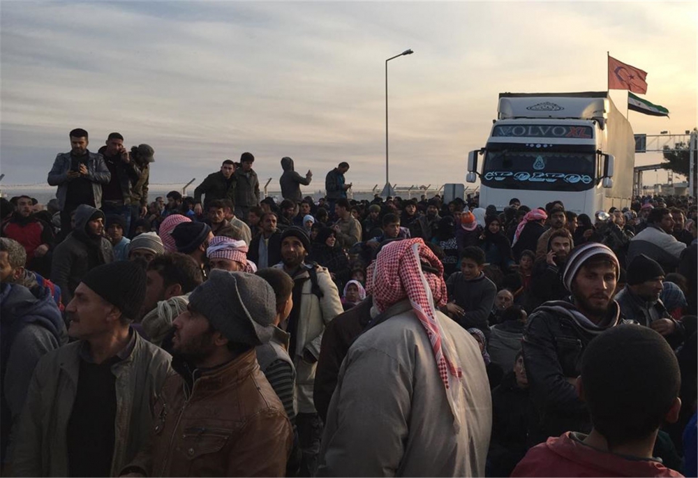 Halep'ten Türkiye'ye Tekrar Göç Başladı 6