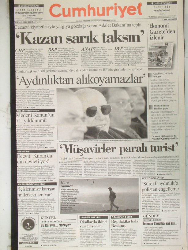 28 Şubat Medyasının Kirli Manşetleri 101
