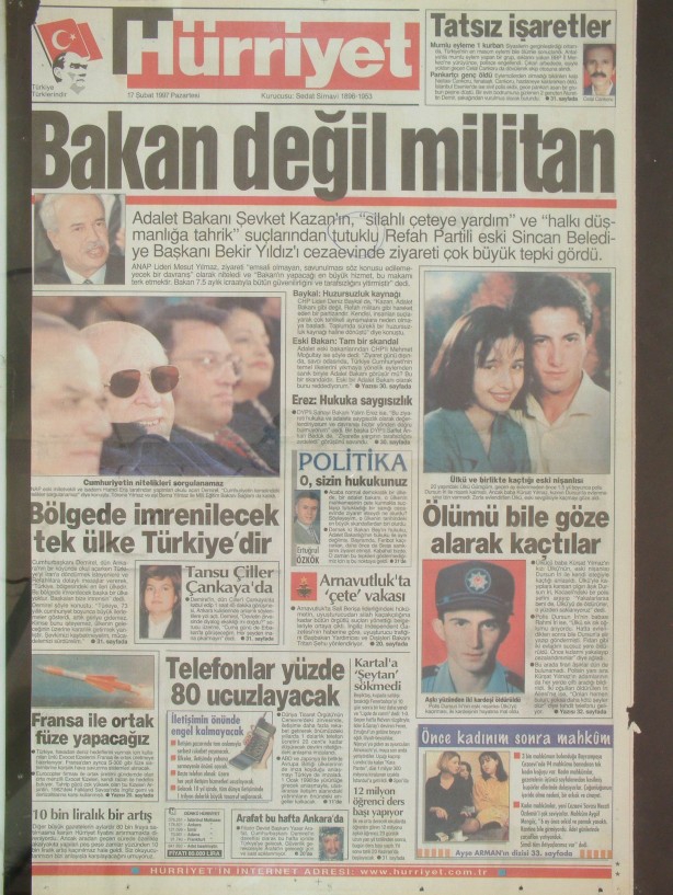 28 Şubat Medyasının Kirli Manşetleri 102