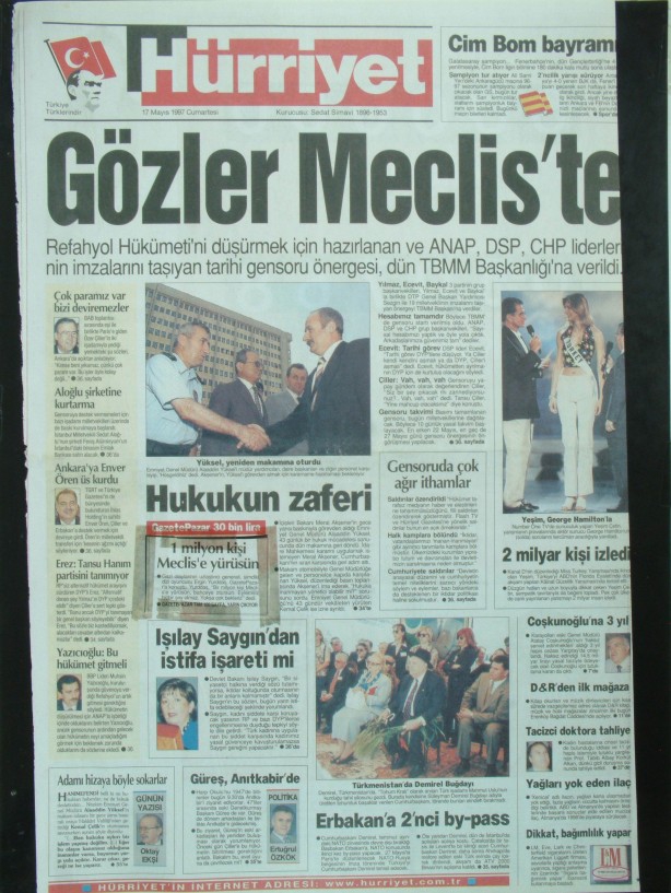 28 Şubat Medyasının Kirli Manşetleri 103
