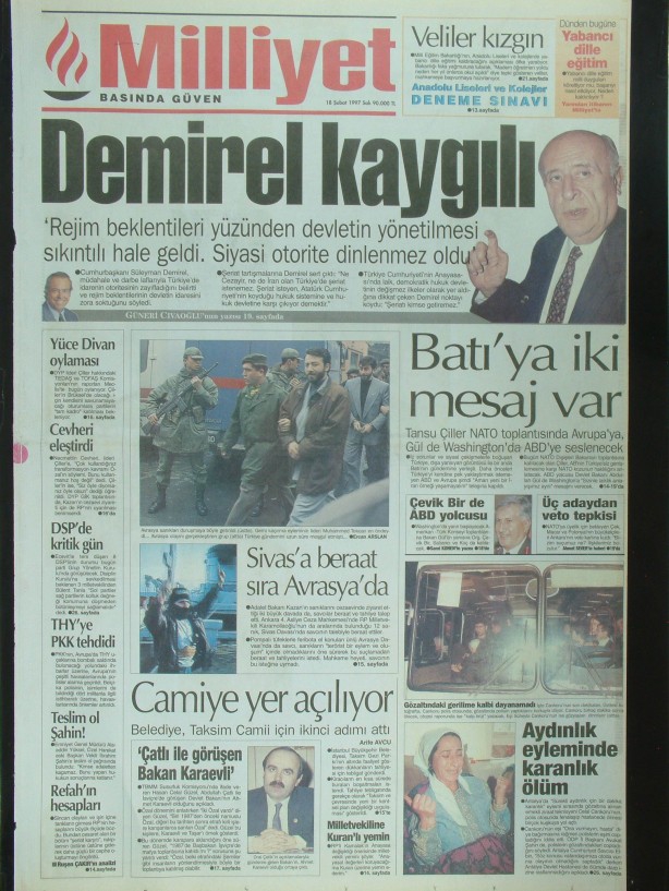 28 Şubat Medyasının Kirli Manşetleri 105
