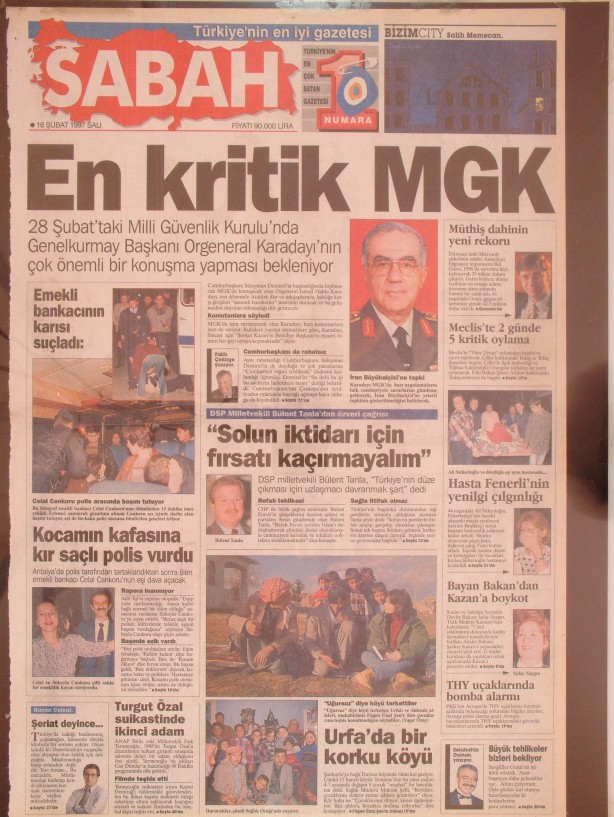 28 Şubat Medyasının Kirli Manşetleri 106