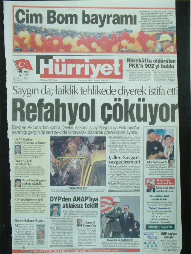 28 Şubat Medyasının Kirli Manşetleri 109