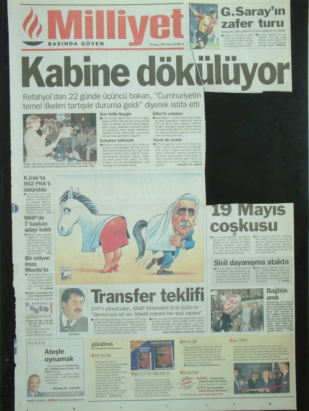 28 Şubat Medyasının Kirli Manşetleri 110