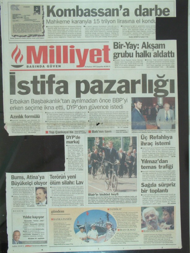 28 Şubat Medyasının Kirli Manşetleri 112