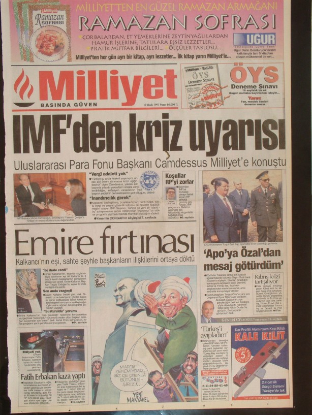 28 Şubat Medyasının Kirli Manşetleri 113