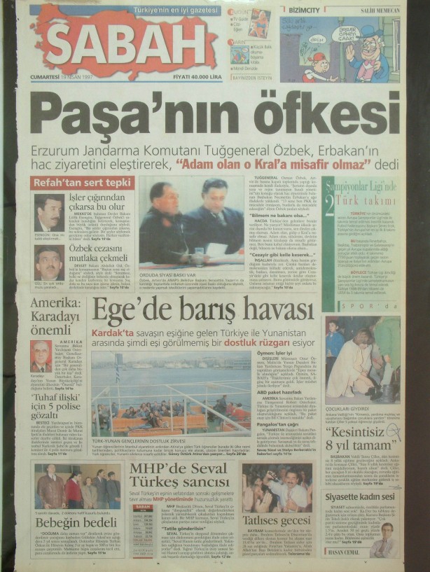 28 Şubat Medyasının Kirli Manşetleri 116