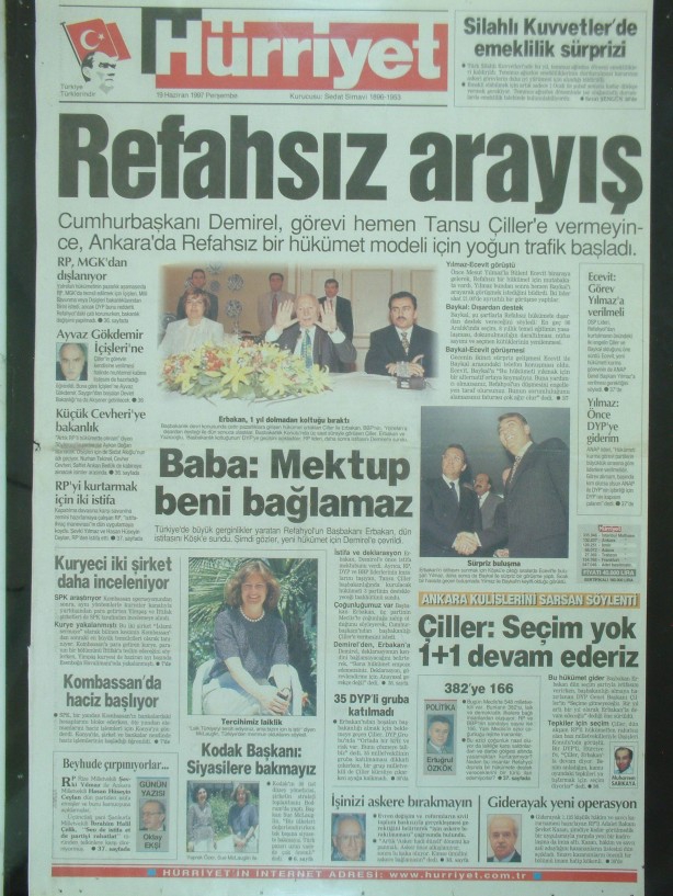 28 Şubat Medyasının Kirli Manşetleri 117
