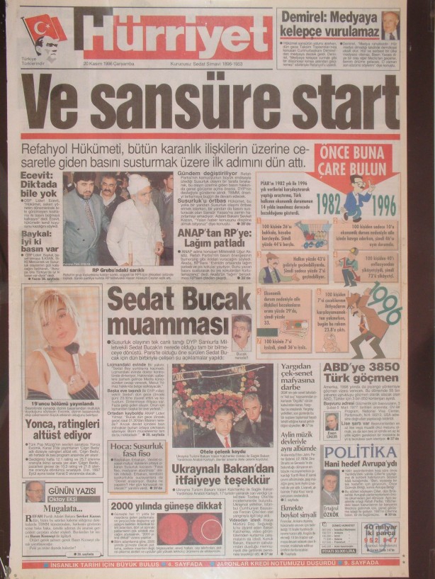 28 Şubat Medyasının Kirli Manşetleri 122