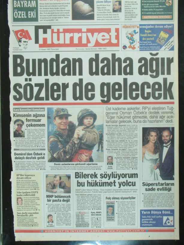 28 Şubat Medyasının Kirli Manşetleri 125