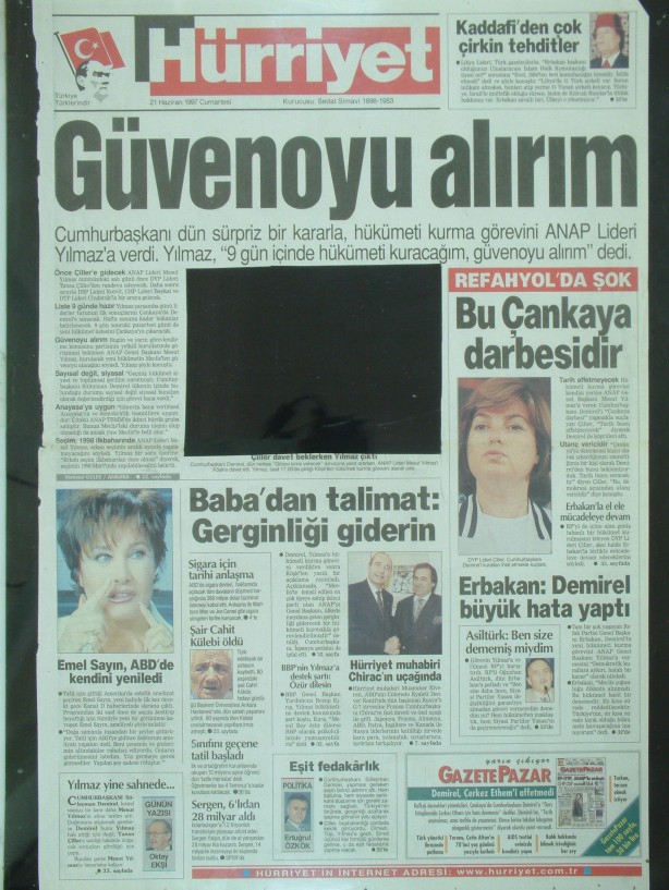 28 Şubat Medyasının Kirli Manşetleri 127