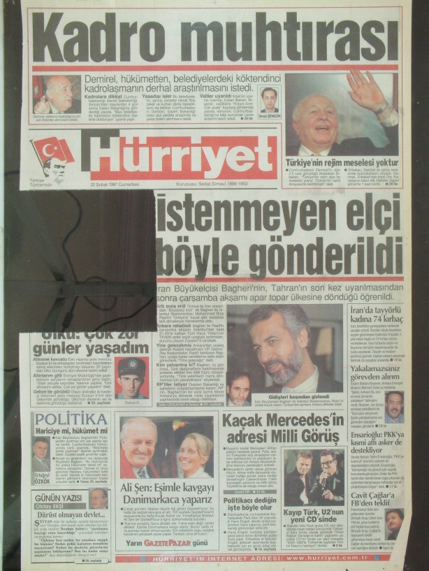 28 Şubat Medyasının Kirli Manşetleri 133