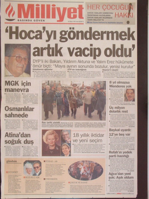 28 Şubat Medyasının Kirli Manşetleri 135