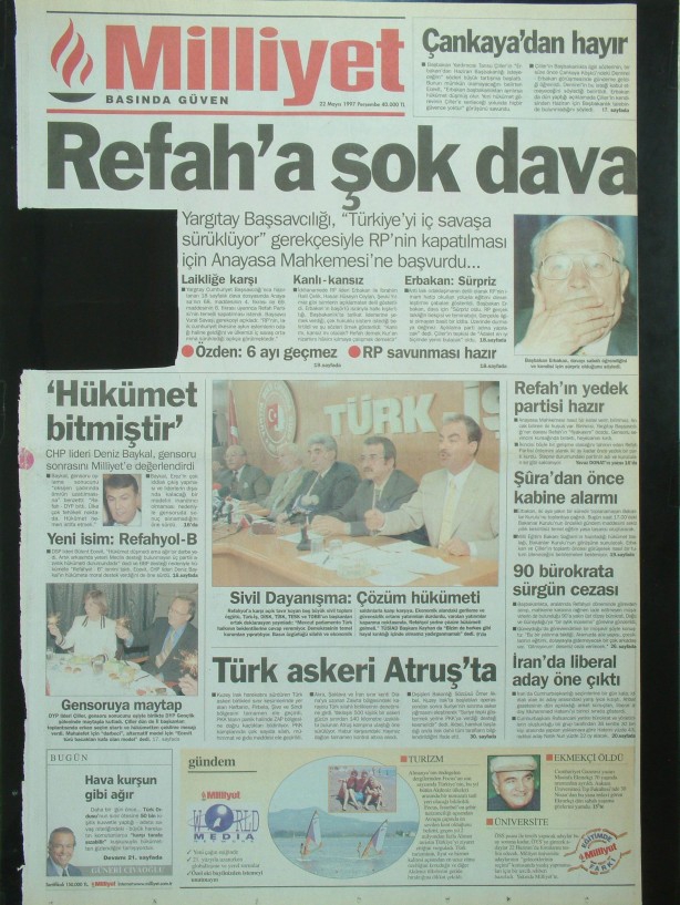 28 Şubat Medyasının Kirli Manşetleri 137