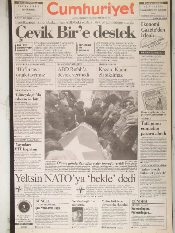 28 Şubat Medyasının Kirli Manşetleri 146