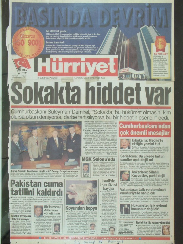 28 Şubat Medyasının Kirli Manşetleri 147