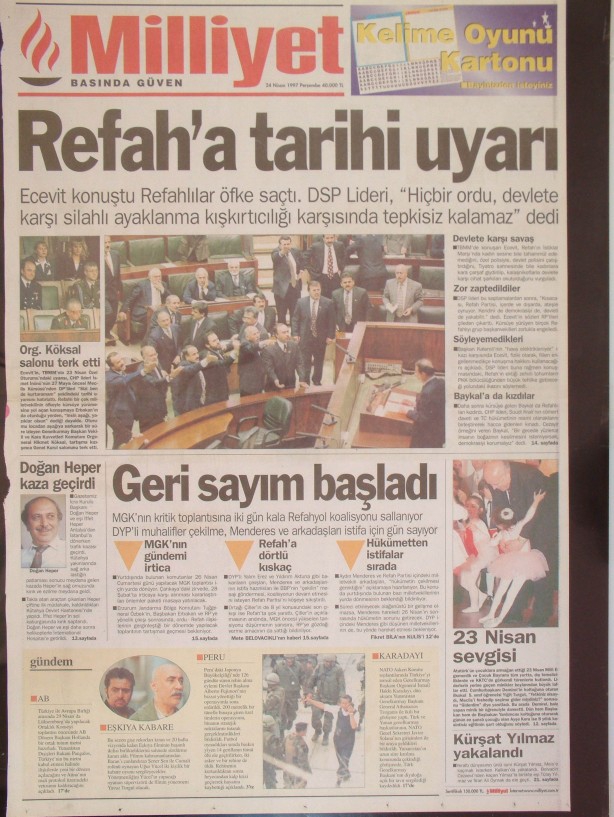 28 Şubat Medyasının Kirli Manşetleri 149