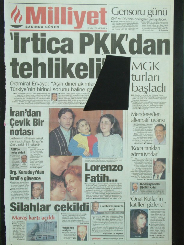 28 Şubat Medyasının Kirli Manşetleri 151