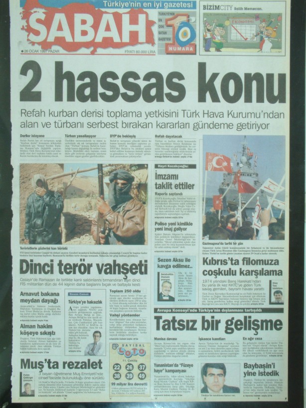 28 Şubat Medyasının Kirli Manşetleri 154