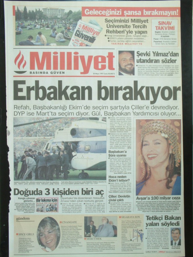 28 Şubat Medyasının Kirli Manşetleri 181
