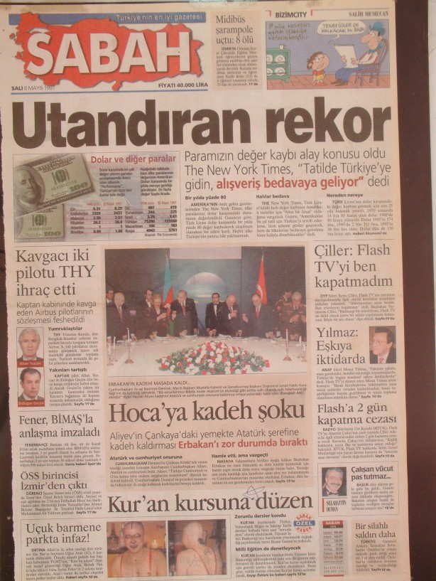 28 Şubat Medyasının Kirli Manşetleri 37