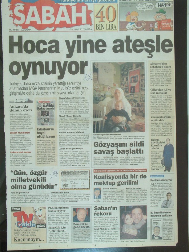 28 Şubat Medyasının Kirli Manşetleri 45