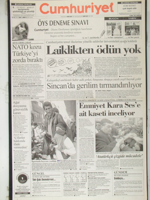 28 Şubat Medyasının Kirli Manşetleri 50
