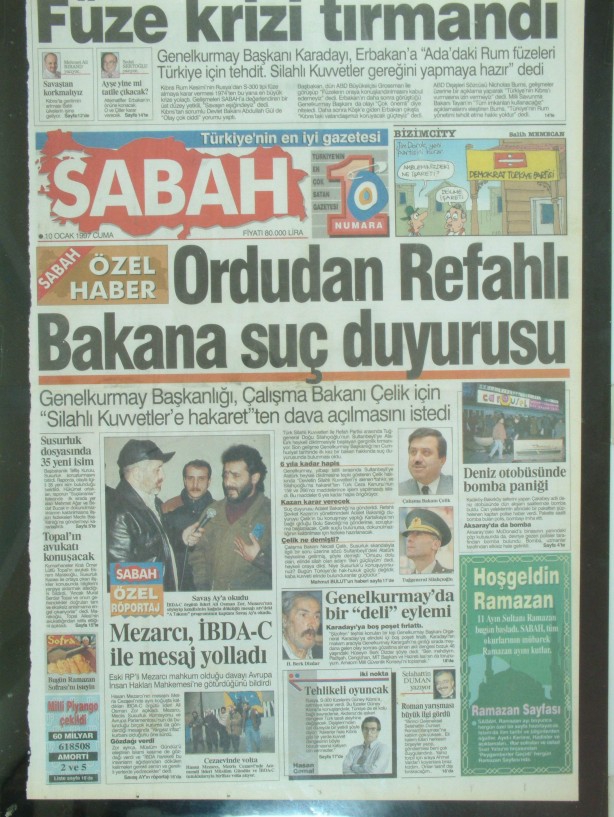 28 Şubat Medyasının Kirli Manşetleri 57