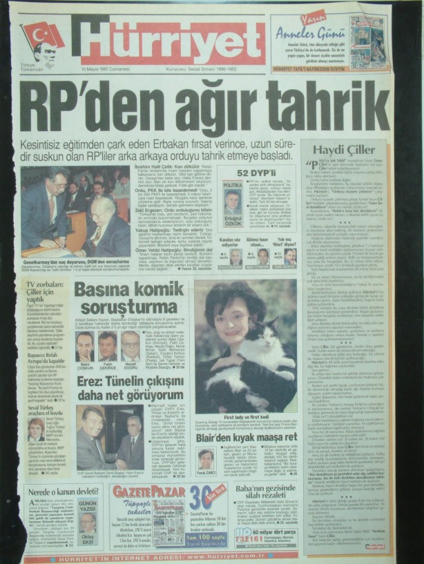 28 Şubat Medyasının Kirli Manşetleri 60