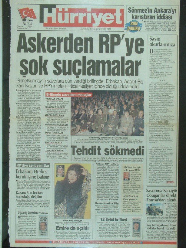 28 Şubat Medyasının Kirli Manşetleri 64