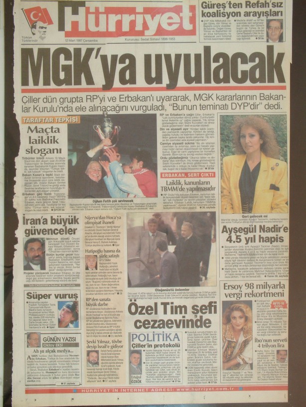 28 Şubat Medyasının Kirli Manşetleri 69