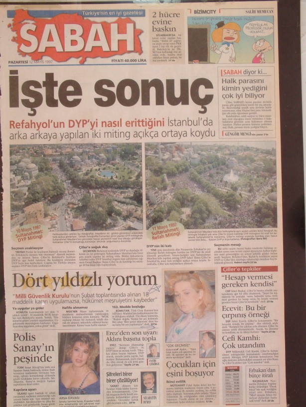 28 Şubat Medyasının Kirli Manşetleri 72