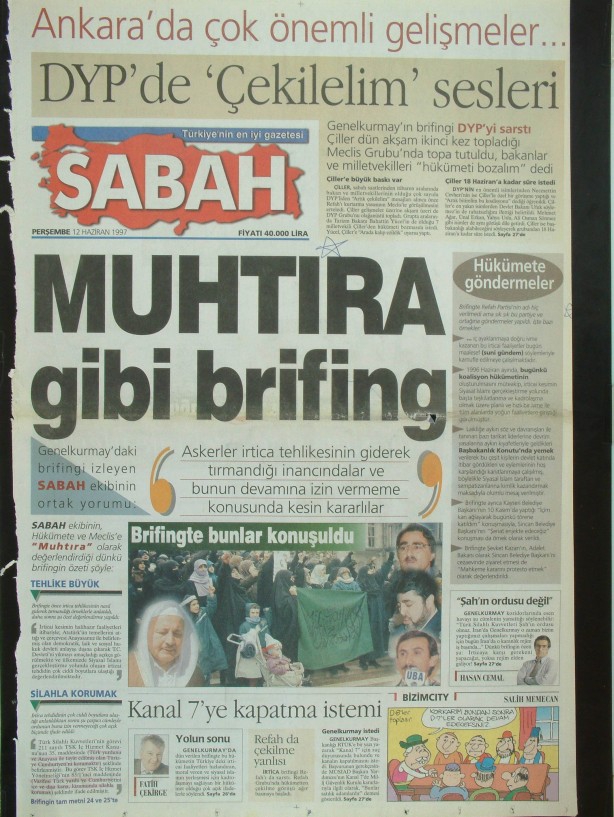 28 Şubat Medyasının Kirli Manşetleri 75