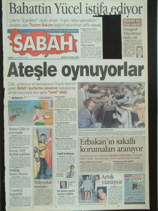 28 Şubat Medyasının Kirli Manşetleri 83