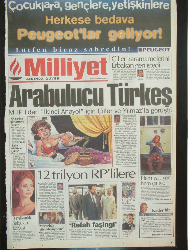 28 Şubat Medyasının Kirli Manşetleri 85