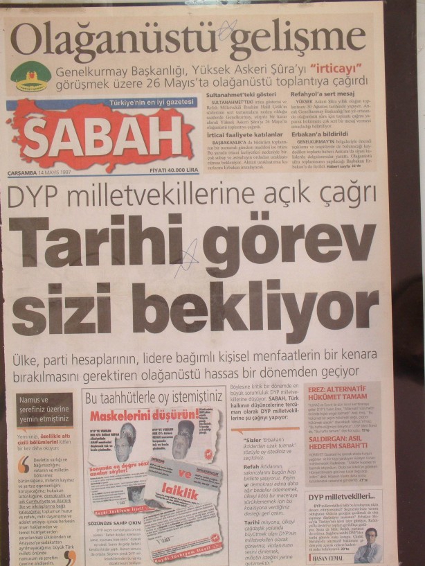 28 Şubat Medyasının Kirli Manşetleri 87