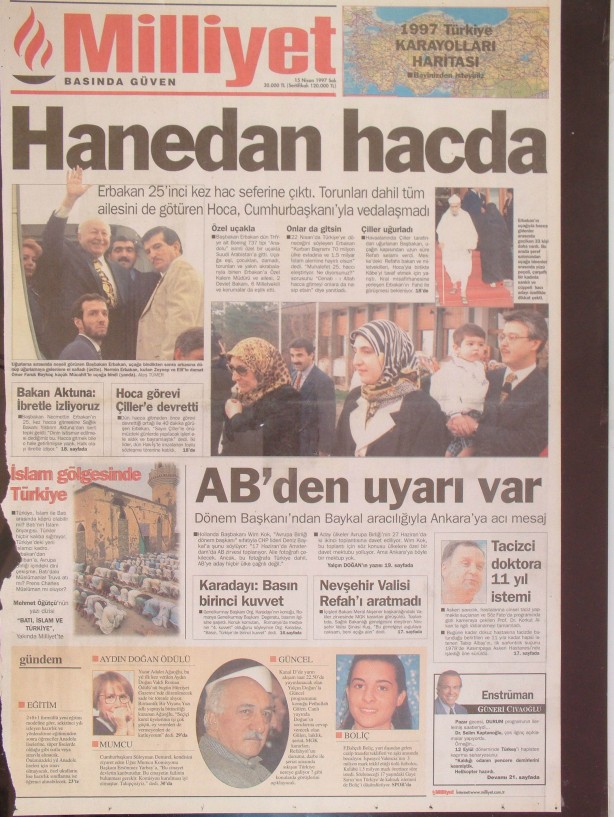 28 Şubat Medyasının Kirli Manşetleri 92