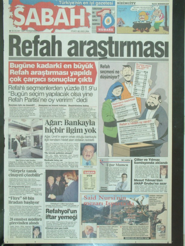 28 Şubat Medyasının Kirli Manşetleri 96