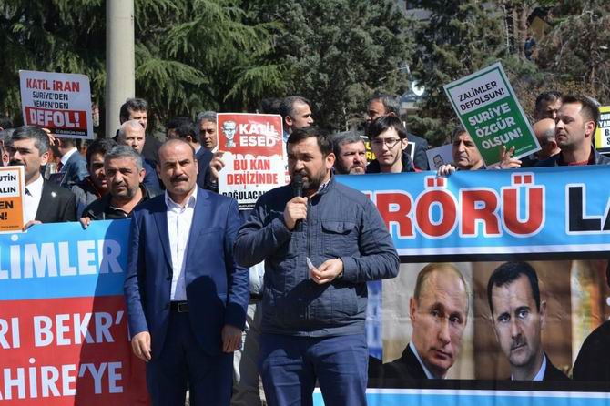 Amasya'da Suriye İntifadası Selamlandı 1