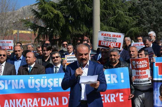 Amasya'da Suriye İntifadası Selamlandı 9