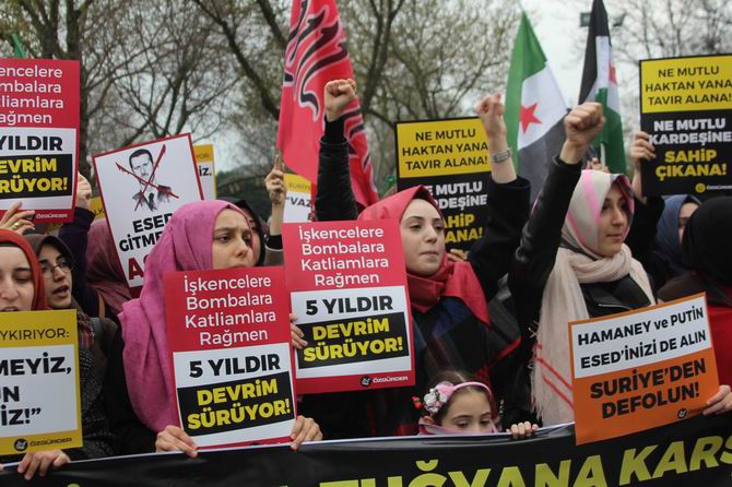 Suriye İntifadası İstanbul’da Selamlandı! 1