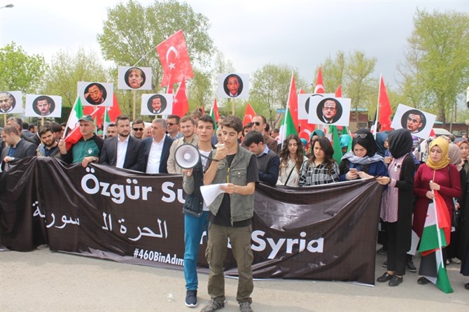 ‘Suriye’ye 460 Bin Adım’ Etkinliği Gerçekleştirildi 1