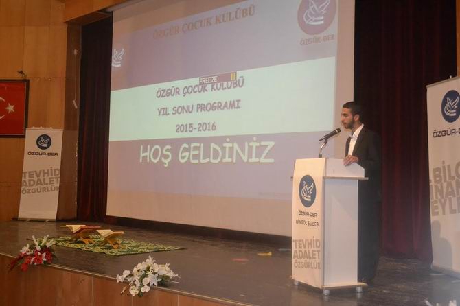 Bingöl Özgür-Der Çocuk Kulübünden Yıl Sonu Programı 1