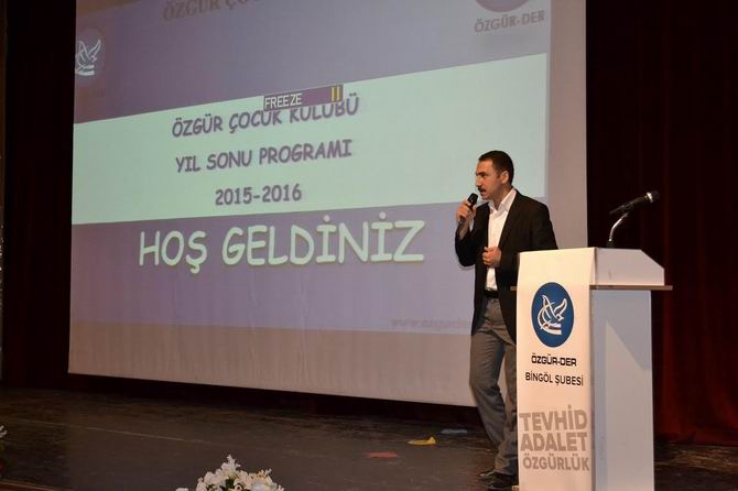 Bingöl Özgür-Der Çocuk Kulübünden Yıl Sonu Programı 3