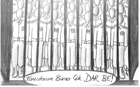 Komutanım Burası Çok DAR BE! 1