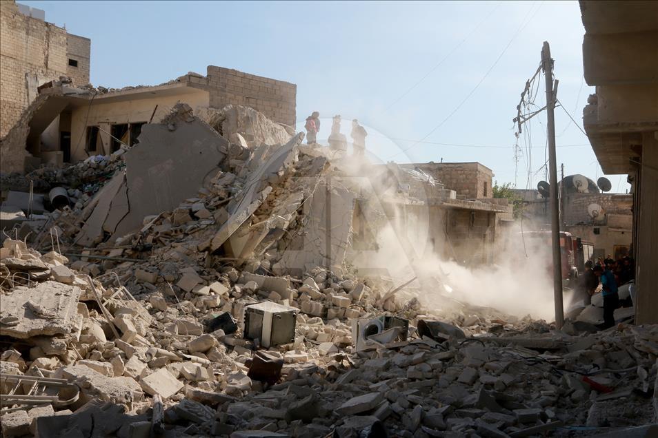 Halep Yoğun Bombardıman Altında 1