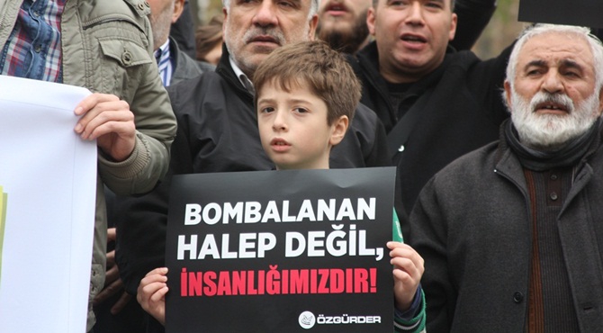 Halep’teki Katliamlar Fatih'de Lanetlendi! 2